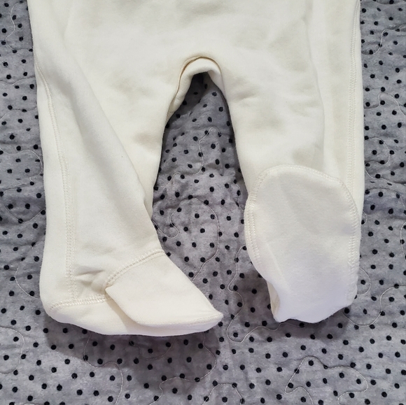 NWT Ralph Lauren Baby Girl Ivory Hooded Coverall - Picture 4 of 7